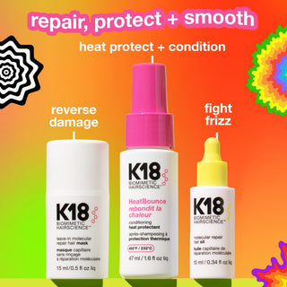 K18 COFFRET DES FÊTES TRIO REPAIR & PROTECT