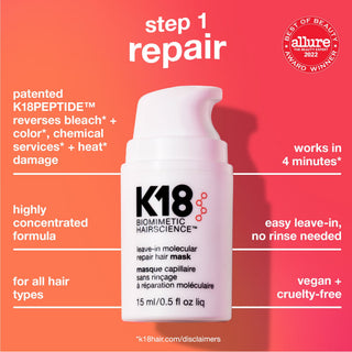 K18 COFFRET DES FÊTES TRIO REPAIR & PROTECT
