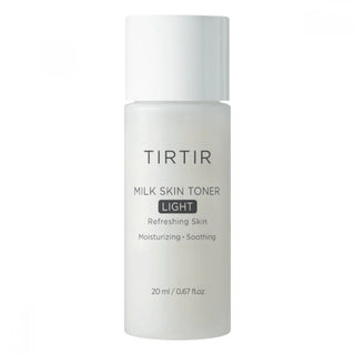 TIRTIR Milk Skin Toner Light 20ml – tonique hydratant et illuminateur au lait et niacinamide disponible en parapharmacie au Maroc