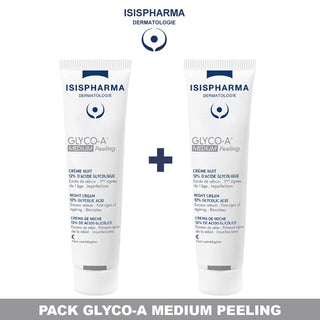 ISISPHARMA PACK GLYCO-A MEDIUM PEELING CRÈME NUIT 12% 30ML