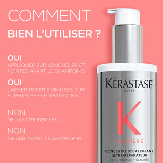 Kérastase Première Concentré Décalcifiant Ultra-Réparateur 250ml – Soin Réparateur Intense