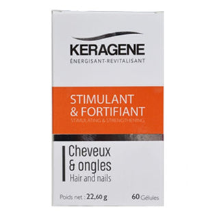 كبسولات KERAGÈNE المضادة لتساقط الشعر والمنشطة والمنشطة 30 كبسولة
