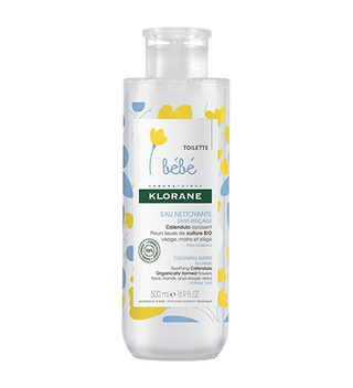 KLORANE BEBE EAU NETTOYANTE SANS RINÇAGE 500ML