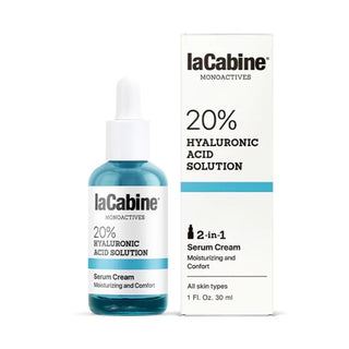 LA CABINE 20% HYALURONIC ACID SOLUTION 2EN1 SERUM CREME 30 ML