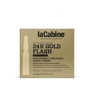 LA CABINE 24K GOLD FLASH AMPOULES 10*2ML