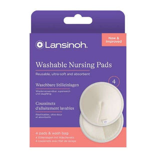 LANSINOH COUSSINETS D'ALLAITEMENT LAVABLES 4