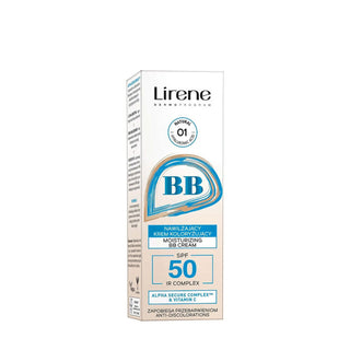 LIRENE MOISTURIZING BB CREAM SPF 50 IR COMPLEX 30 ML NATURAL 01