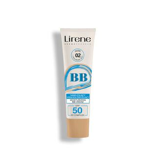 LIRENE MOISTURIZING BB CREAM SPF 50 IR COMPLEX 30 ML NUDE 02