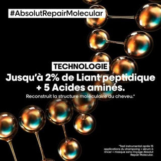 L'OREAL PROFESSIONNEL ABSOLUT REPAIR MOLECULAR SHAMPOOING 300 ML