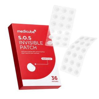 Medicube S.O.S Invisible Patch 36 patchs anti-boutons invisibles pour imperfections localisées, BeautyMarket parapharmacie Maroc