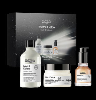 L'ORÉAL PROFESSIONNEL TRIO METAL DETOX SHAMPOOING 300 ML + MASQUE 250 ML
