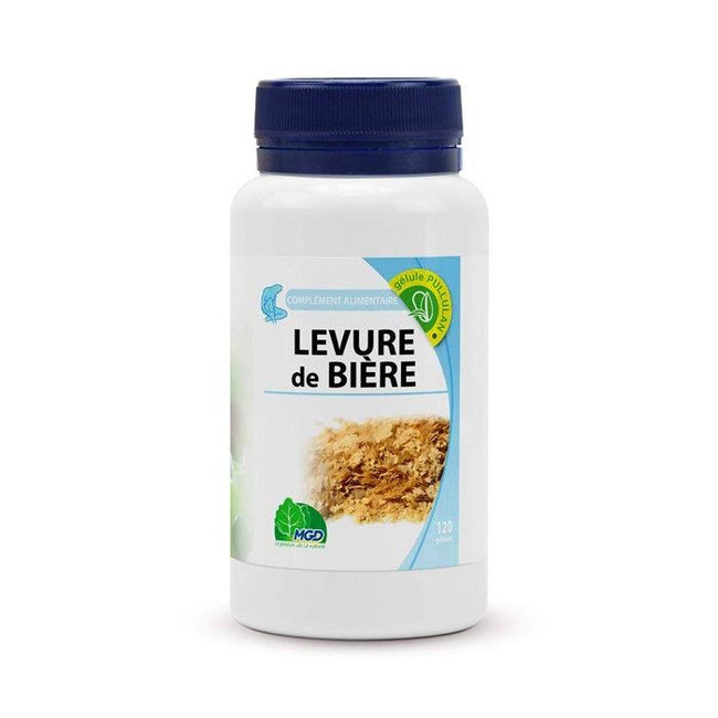 Levure De Bière Revivifiable Bio - 120 Gélules, Complément Cheveux/ongles/peau, Fabriqué En France