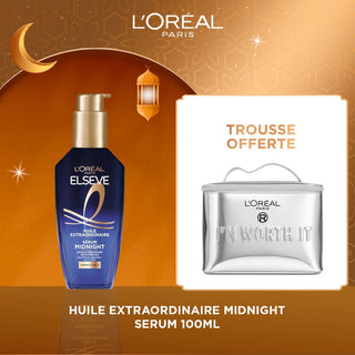 L'oréal paris elseve extra midnight serum 100ml = Trousse offerte