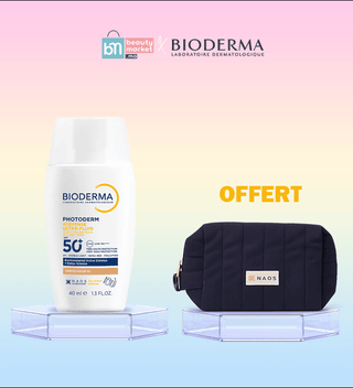 BIODERMA PHOTODERM XDEFENSE ULTRA FLUID SPF 50+ TEINTE 03 40ML = Trousse OFFERT