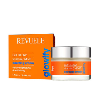 Revuele Go Glow ! Boosting Crème Booster Éclat aux Vitamines C, E et F 50 ml