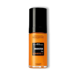 NOVEXPERT COFFRET DUO PEAU ECLANTE BOOSTER ECLAT SERUM A LA VITAMINE C 30ML + MOUSSE FLASH ECLAT 40ML
