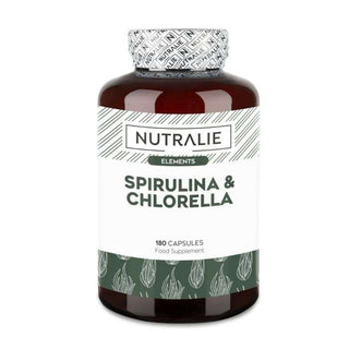 NUTRALIE SPIRULINE ET CHLORELLA 180 CAPSULES