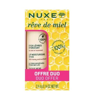 NUXE Duo Rêve de Miel Stick lèvres 2x4g