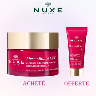 NUXE Merveillance Lift Crème Poudrée Effet Liftant, 50 ml =  Mini CRÈME POUDRÉE OFFERT