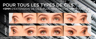 L'ORÉAL PARIS MASCARA TELESCOPIC EXTENSIONIST = RECOURBE-CILS OFFERT