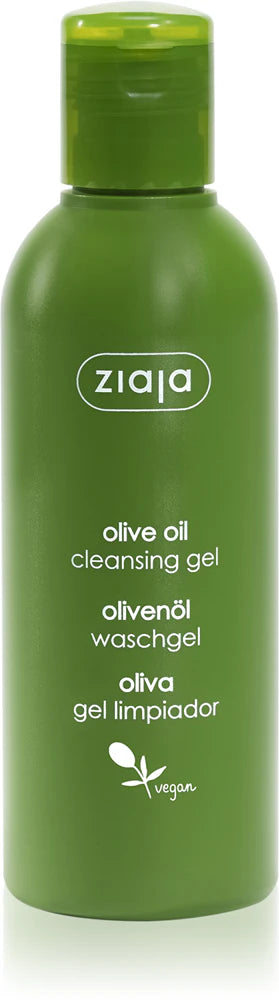 Ziaja Gel Nettoyant à l’Olive 200ml – Nettoyant Naturel Doux & Nourrissant