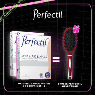 PERFECTIL ORIGINAL TRIPLE ACTION 30 COMP *2 = BROSSE WELLWOMAN OFFERTE