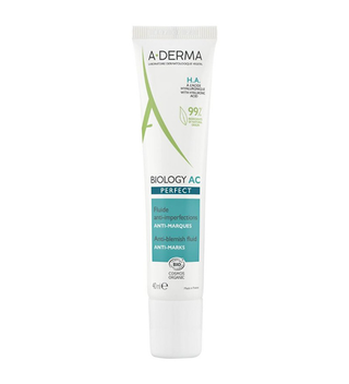 A-DERMA  BIOLOGY -AC PERFECT FLUIDE ANTI IMPERFECTIONS ANTI MARQUES 40ML