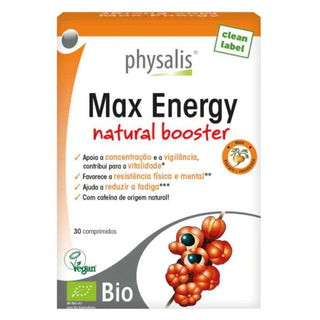 PHYSALIS MAX ENERGY NATURAL BOOSTER 30 TABLETS