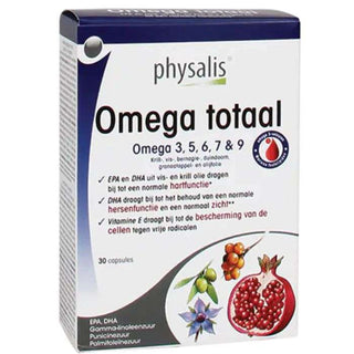 PHYSALIS OMEGA TOTAL 30 CAPSULES