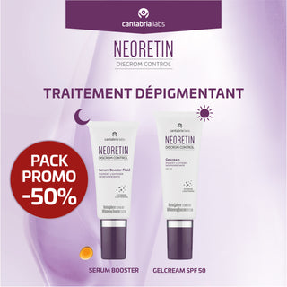 Neoretin Pack Promo serum Booster 30ml + Neoretin gel cream 40ml