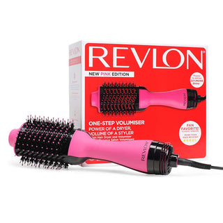 Revlon One-Step hair dryer and Volumiser 2-in-1 Pink Edition