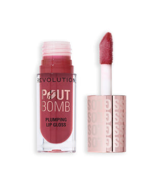 Revolution Pout Bomb Plumping Gloss Wild Mauve Pink
