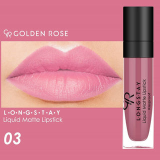Golden Rose - ROUGE A LEVRES LIQUIDE LONGUE TENUE GR 03
