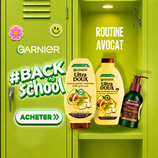 Garnier Routine Avocat Coffret – Oil Serum + Shampooing 200ml + Après-Shampooing 200ml