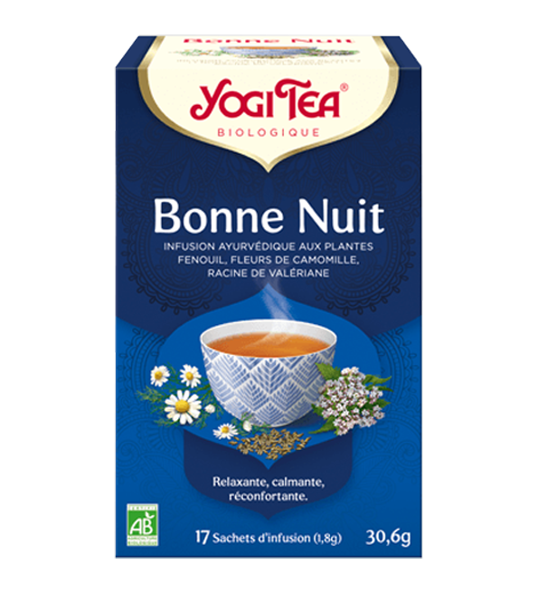 YOGI TEA BONNE NUIT 17 Sachets 100% Bio