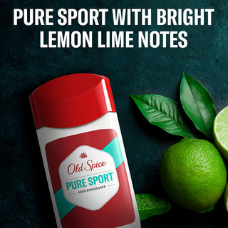 OLD SPICE DÉODORANT ANTI-TRANSPIRANT STICK PURE SPORT INVISIBLE SOLID POUR HOMME 85 ML