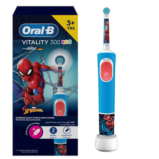 ORAL-B BROSSE À DENTS ÉLECTRIQUE RECHARGEABLE KIDS SPIDERMAN +3ANS