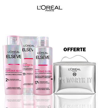 ELSEVE GLYCOLIC GLOSS Pack Routine Sans Sulfate = Vanity OFFERTE