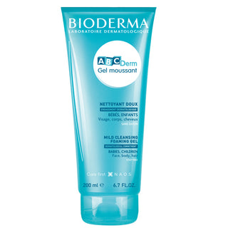 BIODERMA ABCDERM GEL NETTOYANT MOUSSANT DOUX 200 ML