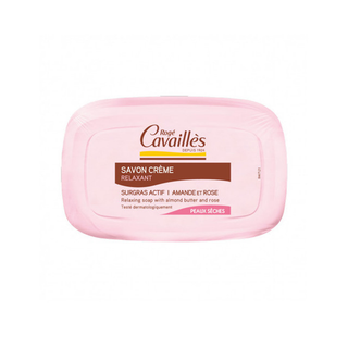 ROGE CAVAILLES SAVON Crème BEURRE D'AMANDE ET ROSE 115G