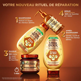 GARNIER ULTRA DOUX SHAMPOOING TRESOR DE MIEL 400ML