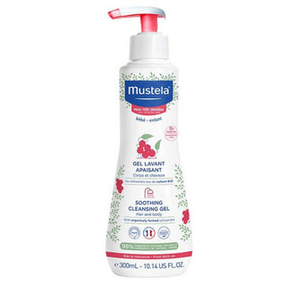 mustela gel lavant apaisant 300ml maroc