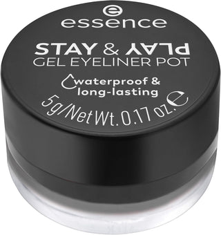 Essence -  STAY & PLAY GEL EYELINER POT 01