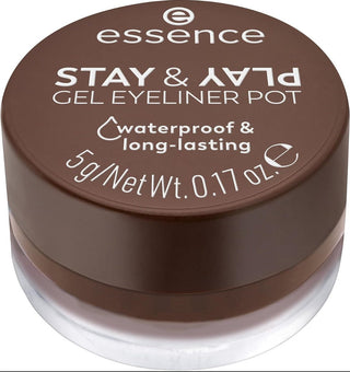 Essence -  STAY & PLAY GEL EYELINER POT 02