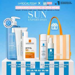 LA ROCHE-POSAY PACK SUMMER ESSENTIALS LIPIKAR GEL 400 + ANTHELIOS  SHAKA + CICAPLAST 100