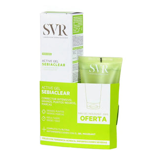 SVR Sebiaclear Gel Actif 40 ml = Gel Moussant 55ML Offert