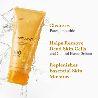 MEDICUBE Kojic Acid Turmeric Toning Cleanser 120 g