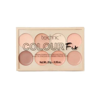 TECHNIC COLOUR FIX CREAM FOUNDATION CONTOUR PALETTE