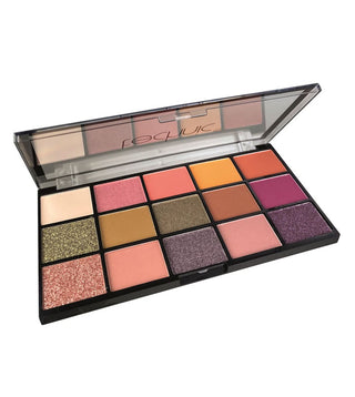 Technic Cosmetics 15 Pressed Pigment Palette Eyeshadow Cinnamon Swirl