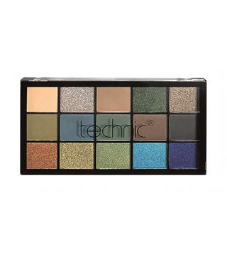 Technic Cosmetics 15 Pressed Pigment Palette Eyeshadow Spirit Guide